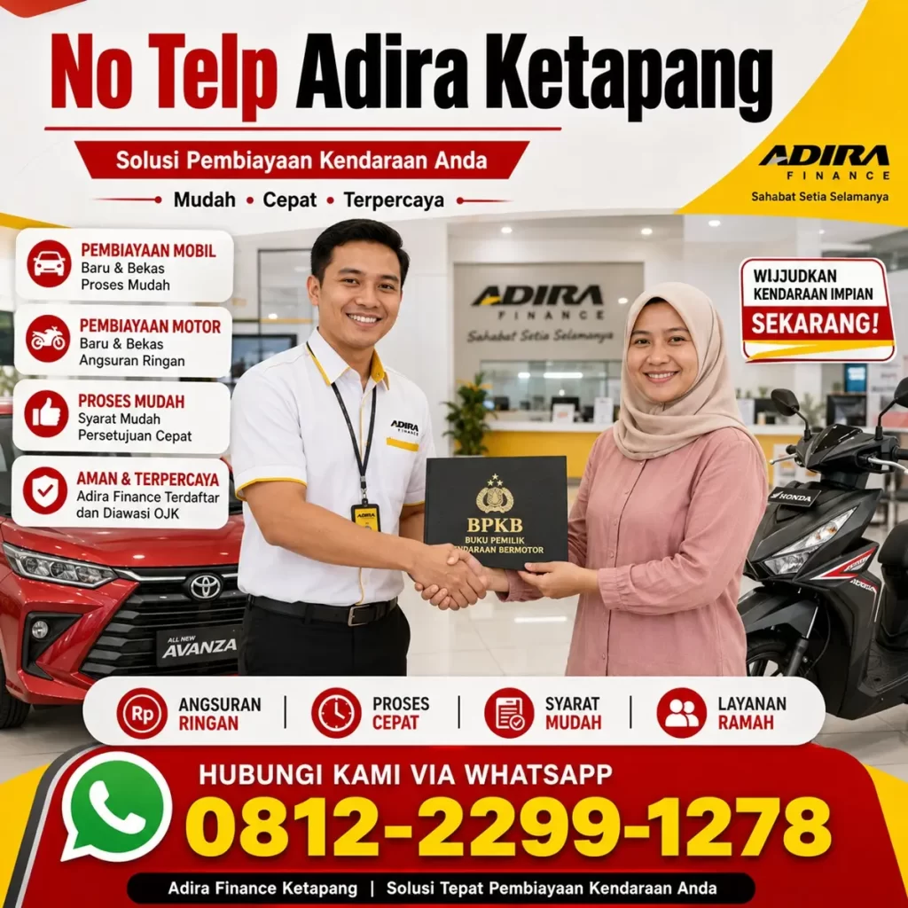 no telp adira ketapang